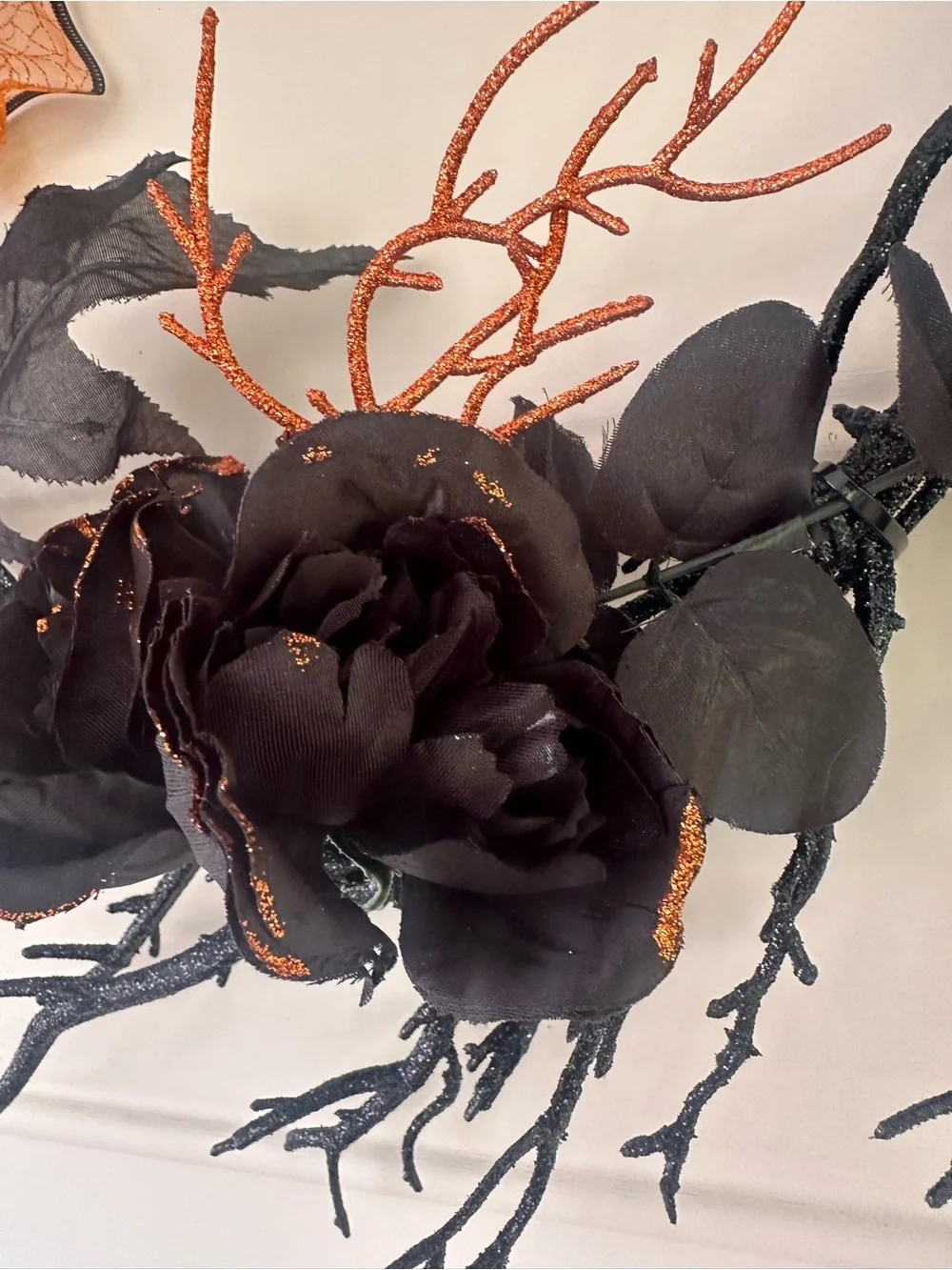 Halloween elegant wreath